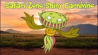 LIVE! Shiny Carnivine in SoulSilver Safari Zone!