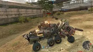 Crossout - Wedge with Dual Hammerfall