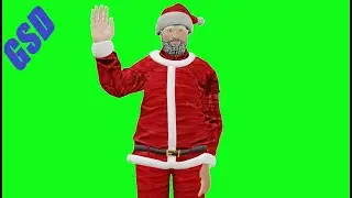 Santa Green Screens (Christmas)