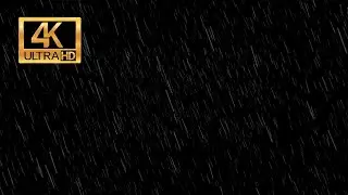 4K Free Heavy Rainfall Overlay Motion Graphics