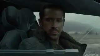 sad ryan gosling in the car listening to cupid