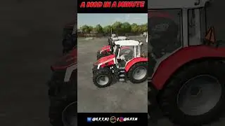 Massey Ferguson 5S | Comparing the Mod and original | Farming Simulator 22 | A Mod in a minute!