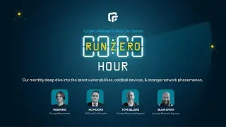 runZero Hour, Episode 8: Kaspersky ban,  OpenSSH regreSSHion, and new runZero features