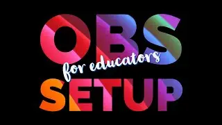 OBS setup for PowerPoint/ Hand written notes (non-gaming)