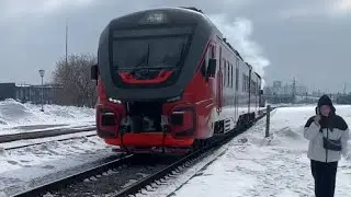 Рельсовый автобус РА3 - 034 Нижнекамск — Ижевск