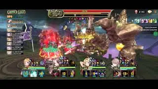 King's Raid World Boss battle maGic team full auto lewisia a2 20