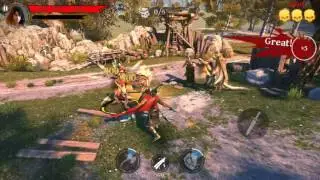 Iron Blade chapter #2 level 1 Extreme walkthrough ios android gameplay HD