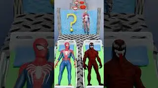 GTA V New Kiss Run Spider-man vs Venom Funny Epic Challenge! 