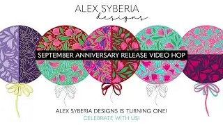 Alex Syberia Designs Anniversary Hop & Giveaway | Let's Make A Cake