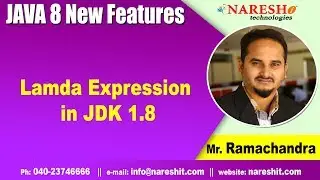 Java 8 New Features Tutorials | Lamda Expression in JDK 1.8 | Core Java Tutorias | By Mr.RamaChandra