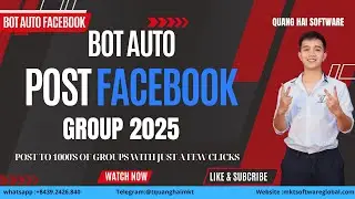 Bot Auto Post Facebook Group 2025 | I Tried FACEBOOK Auto Post for 5 Minutes