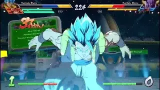 Gogeta Gameplay!!!!!!!! Trying him out