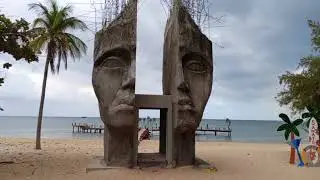 Самый романтичный пляж острова Фукуок со слонами