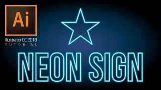 Illustrator Tutorial: Neon Text
