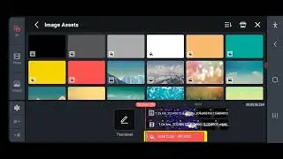 How to make PowerCityNight visuals on KineMaster