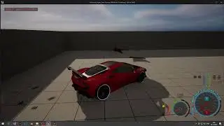 Advanced Super Cars Unreal Engine 5. Chaos vehicle. (Part 2)