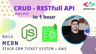 Build A Node REST API [2020] - Ticket CRUD Backend RESTfull API  - #13 Build MERN Stack CRM System