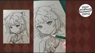 How to draw Faruzan step by step ||  Faruzan drawing || How to draw anime step by step