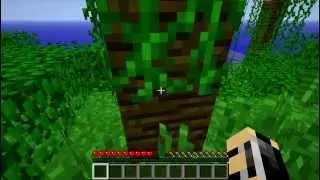 The Search for Herobrine Ep.1- Spawning in Trees