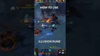 PERFECT ILLUSION RUNE BAIT #shortvideo #shortsviral #dota2 #dota2gameplay #youtubeshorts