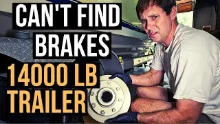 Installing Disc Brakes on Magic Tilt Trailer - Marine Tech - Vlog#9