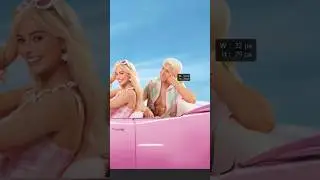 What's HIDDEN behind the Barbie poster / Adobe generative AI fill in Photoshop 