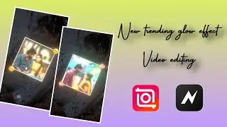 🔥 Trending Glow effect video editing🔥 Inshot and Node app video editing #trending #inshot #node