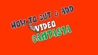 How to Cut Video in Camtasia 9 ? || Camtasia Studio 9 Tutorial