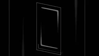 WHITE NEON TEMPLATE  | Full Screen | Vertical Video | Triple Lines | Neon Border