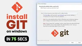How to Install git on Windows 11 & Windows 10