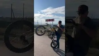 Питбайк в деревне! 