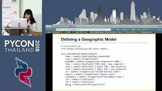 Powerful geographic web framework GeoDjango