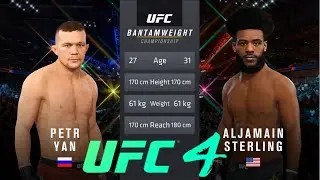 UFC 4 ➤ Petr Yan vs Aljamain Sterling