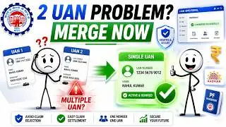 2 UAN Numbers? Fix Dual UAN Problem Online | EPFO Full Process