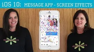 iOS 10 Message App - Screen Effects
