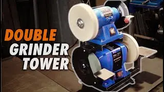 Quadruple Bench Grinder Setup