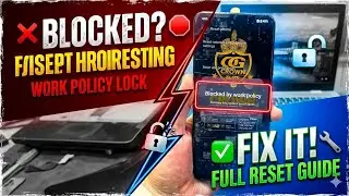Blocked by Work Policy? Fix It Fast (Contact IT Admin Solution Guide)