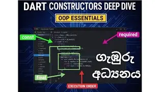 02 Dart Constructors DEEP DIVE: The Secret Order of Execution, const vs. final, & required