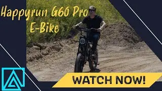 Happyrun G60 E-Bike Preview of Full Suspension Moto Inspired
