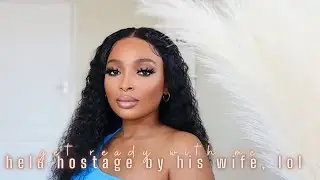 GRWM : Lets talk while I do my hair and makeup ft Luvme Hair