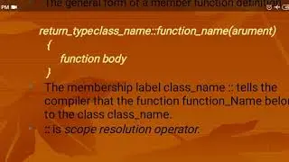 Class & Object
