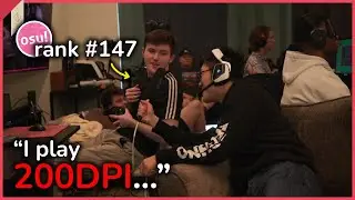 HE TAPES DOWN HIS MOUSEPAD FOR OSU!?