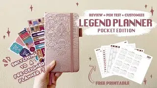 LEGEND PLANNER REVIEW | FREE 2021 Calendar Printable