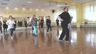 Marcia russa Русский марш  Разучиваем новый танец с новой группой  ОМСК  Lariva dance  10 02 2023 г