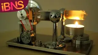 Stirling Engines: Energy from FIRE and ICE!