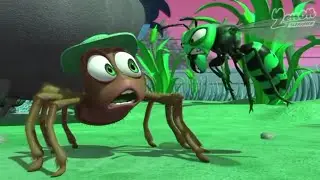 The Little Spider Vs the Bad Wasp//Sponsored by Gamavision Csupo Effects 