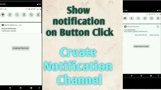 Android Notification Tutorial | Show Notification in Android App