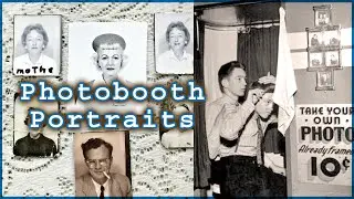 Vintage Photobooth portraits 