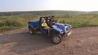 Маленький вояж на грузовичке 