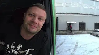 Выгрузка в Новосибе, дальнобойные будни